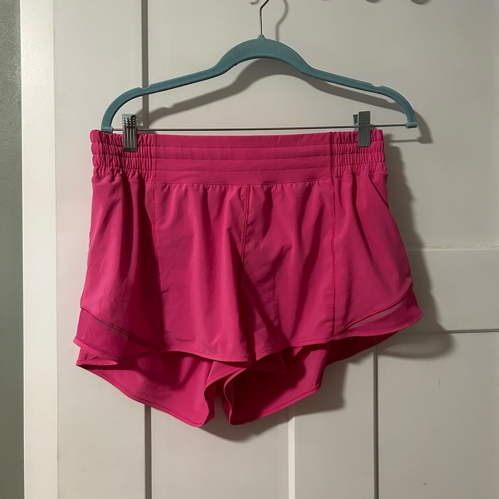 hotty hot pink lulu shorts